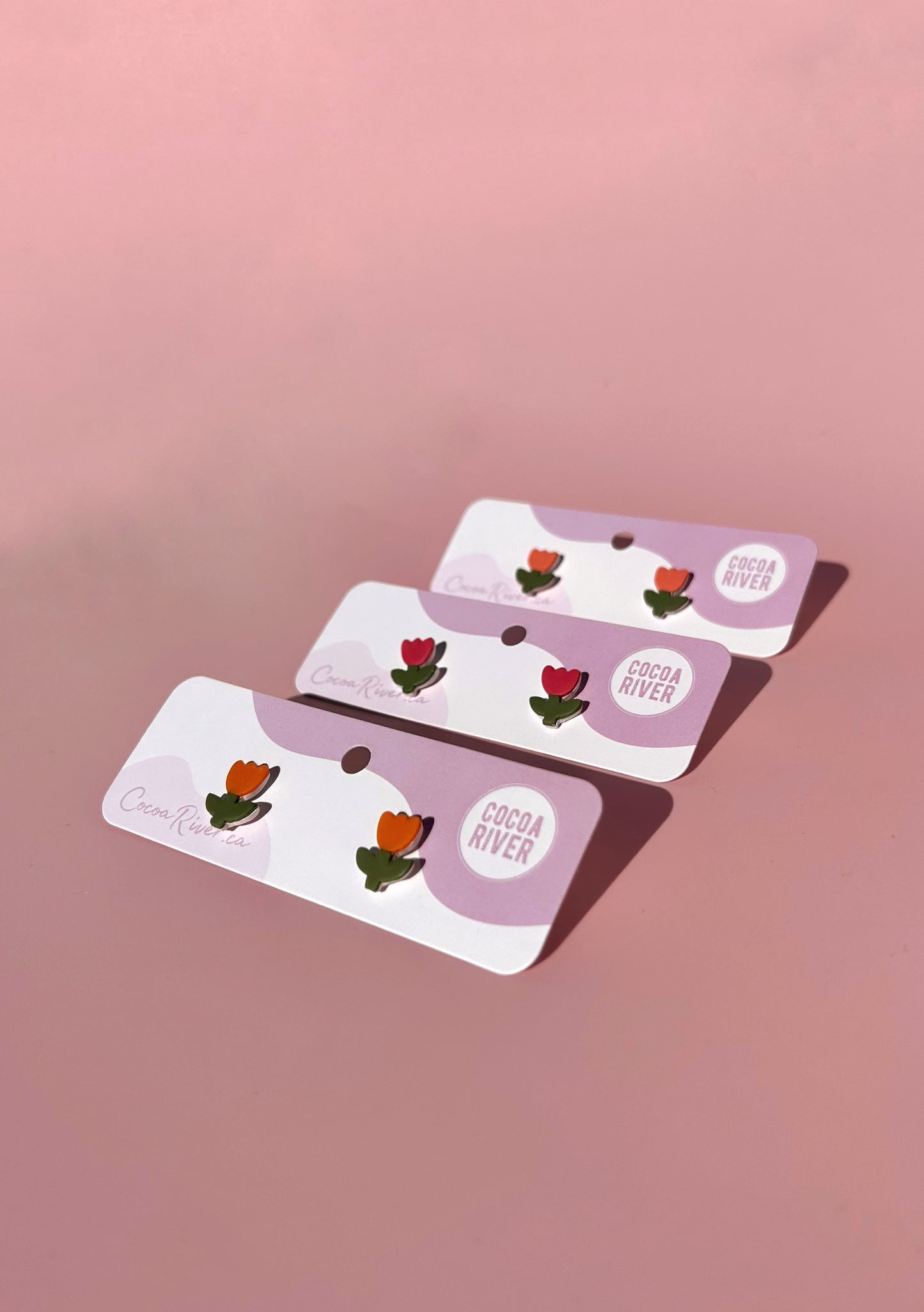 Baby Tulip Studs (925s)