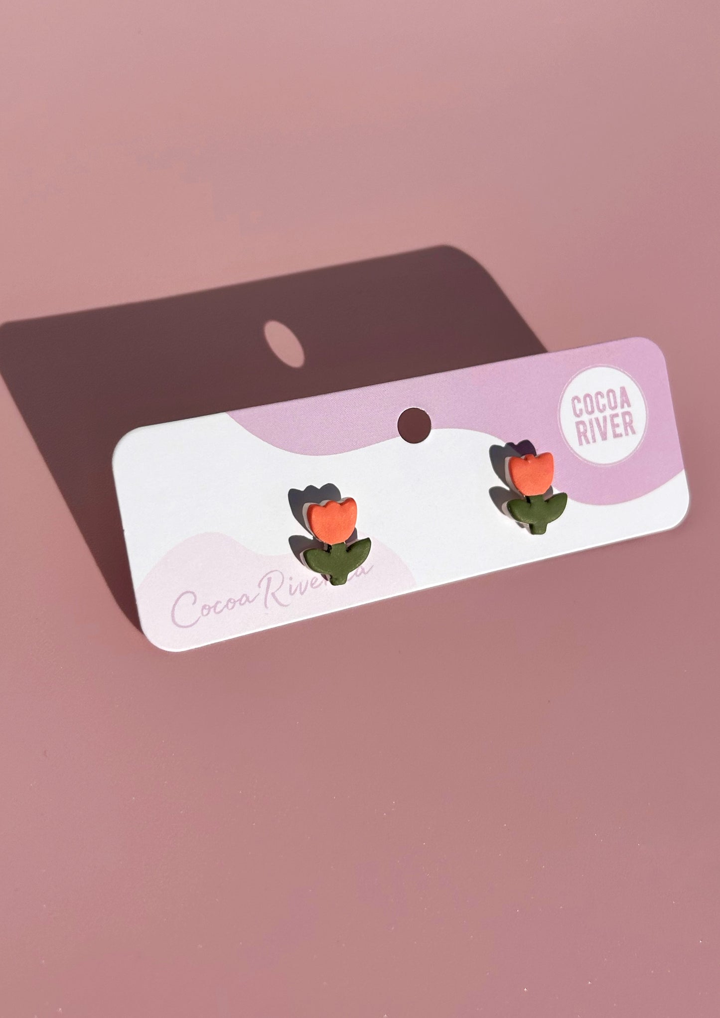 Baby Tulip Studs (925s)