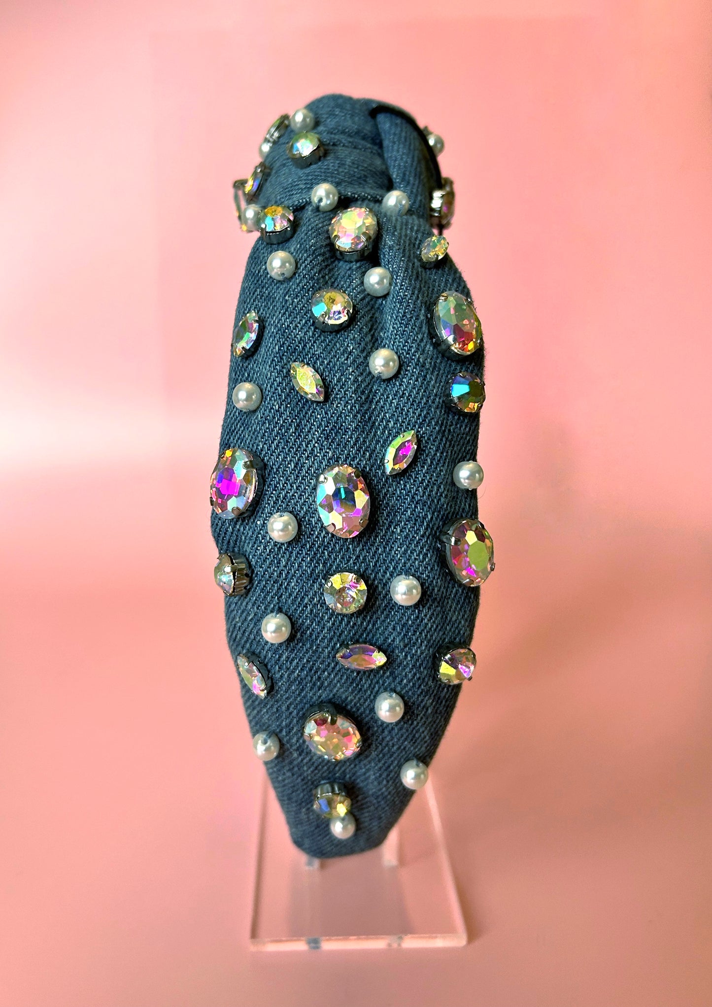 Denim Gem Shine Bright Headband