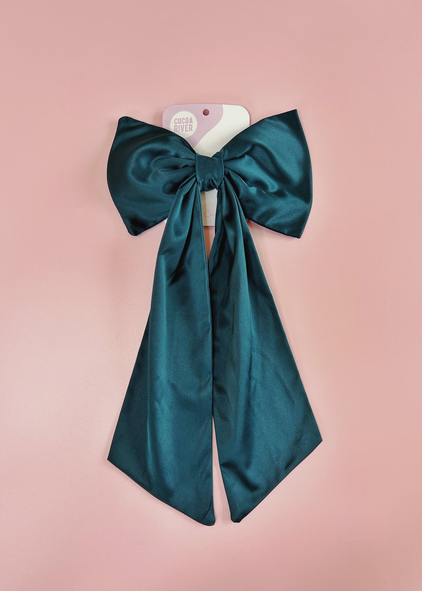Emerald Blue - Bow & Tails