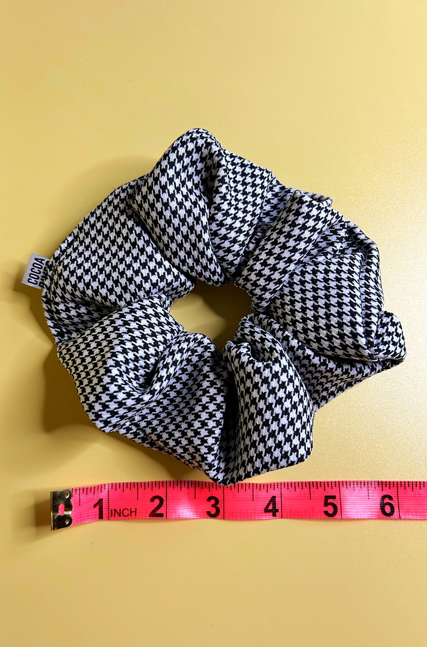 Canary & Houndstooth- Scrunchie 3 Set