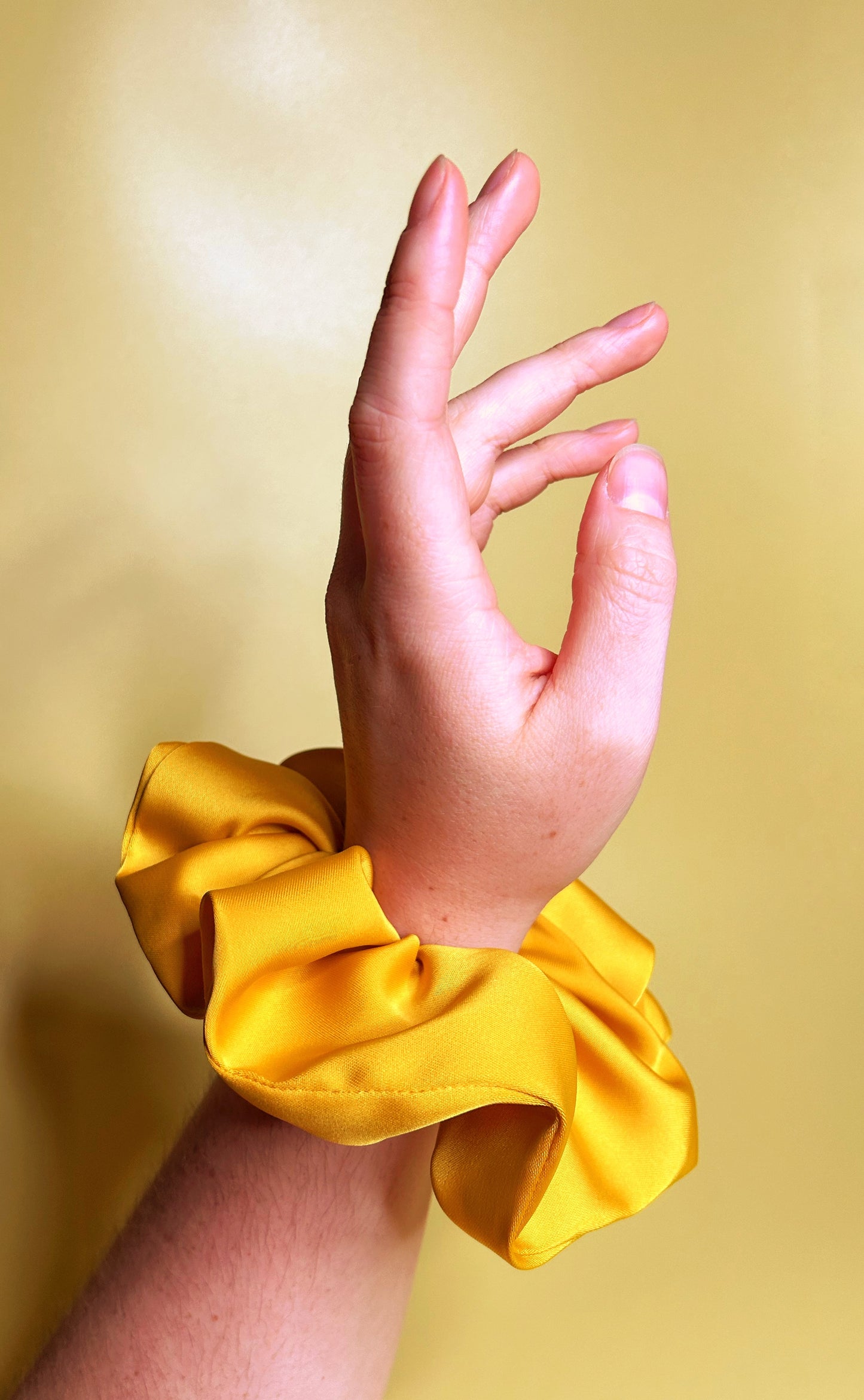 Canary Jumbo Scrunchie