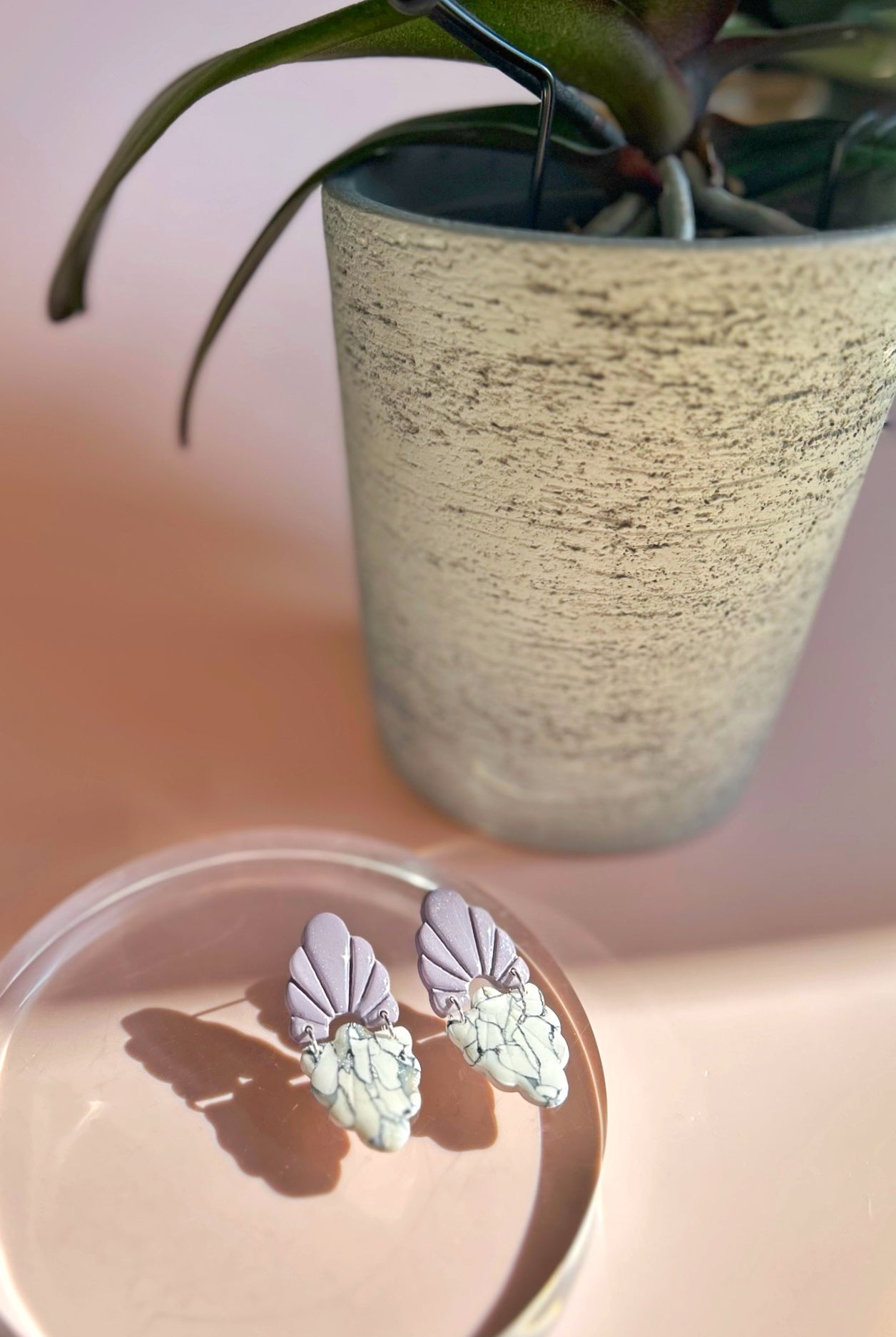 Marble & Lilac Norah's (.925s)