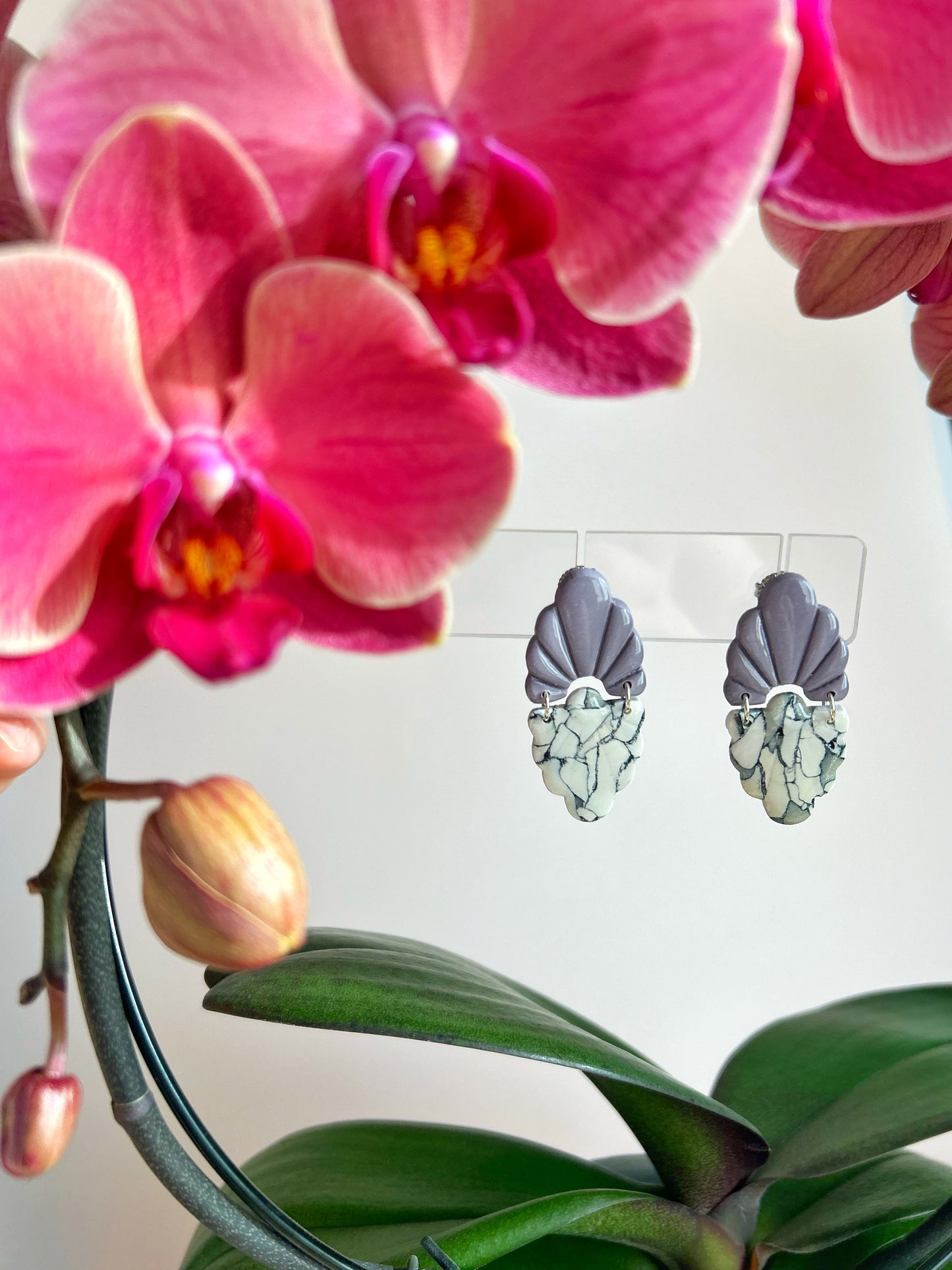 Marble & Lilac Norah's (.925s)