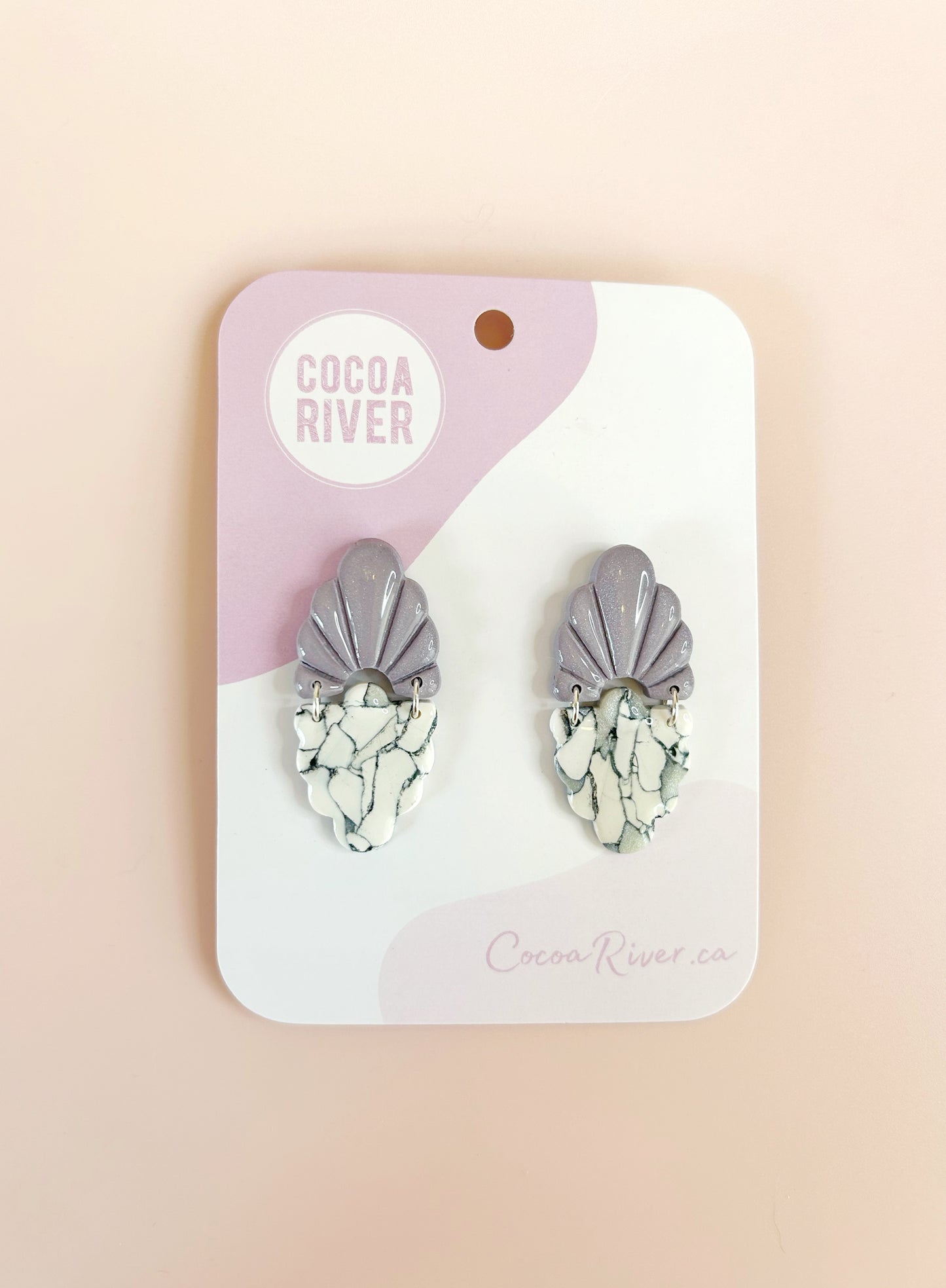 Marble & Lilac Norah's (.925s)