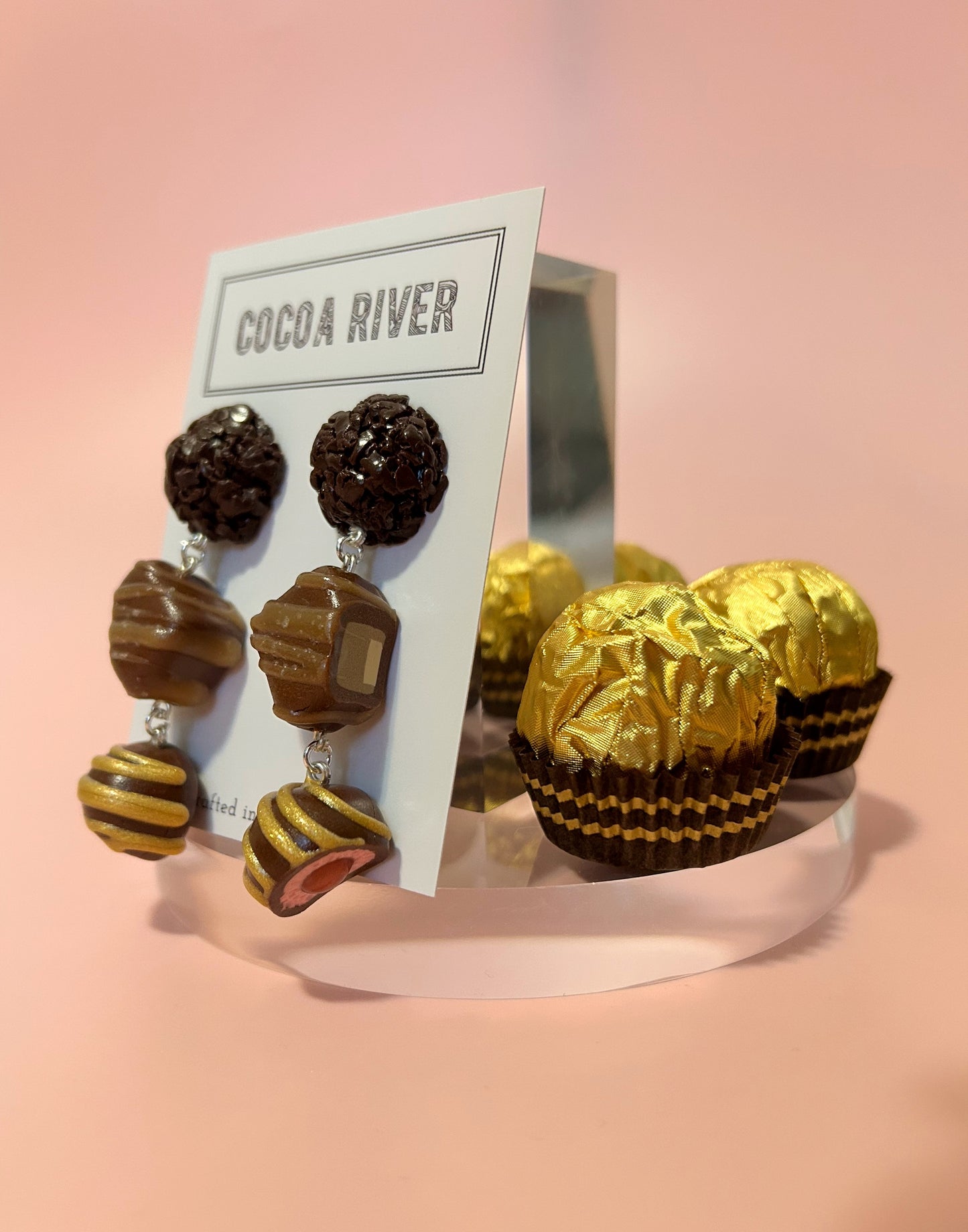Chocolate Box Dangles (.925s)