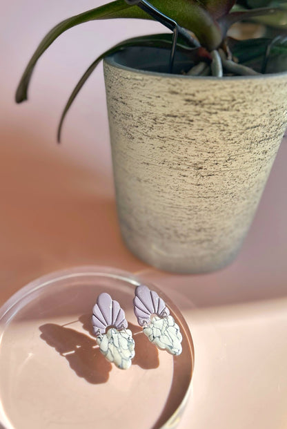 Marble & Lilac Norah's (.925s)